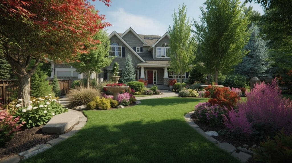 Add Color In Your Landscape: with landscape design services 